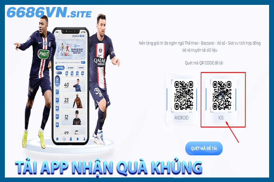 Hướng dẫn tải app game 6686 cho hệ điều hành iOS