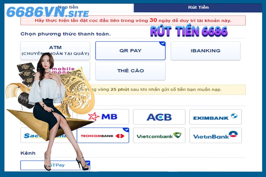 Rút tiền 6686