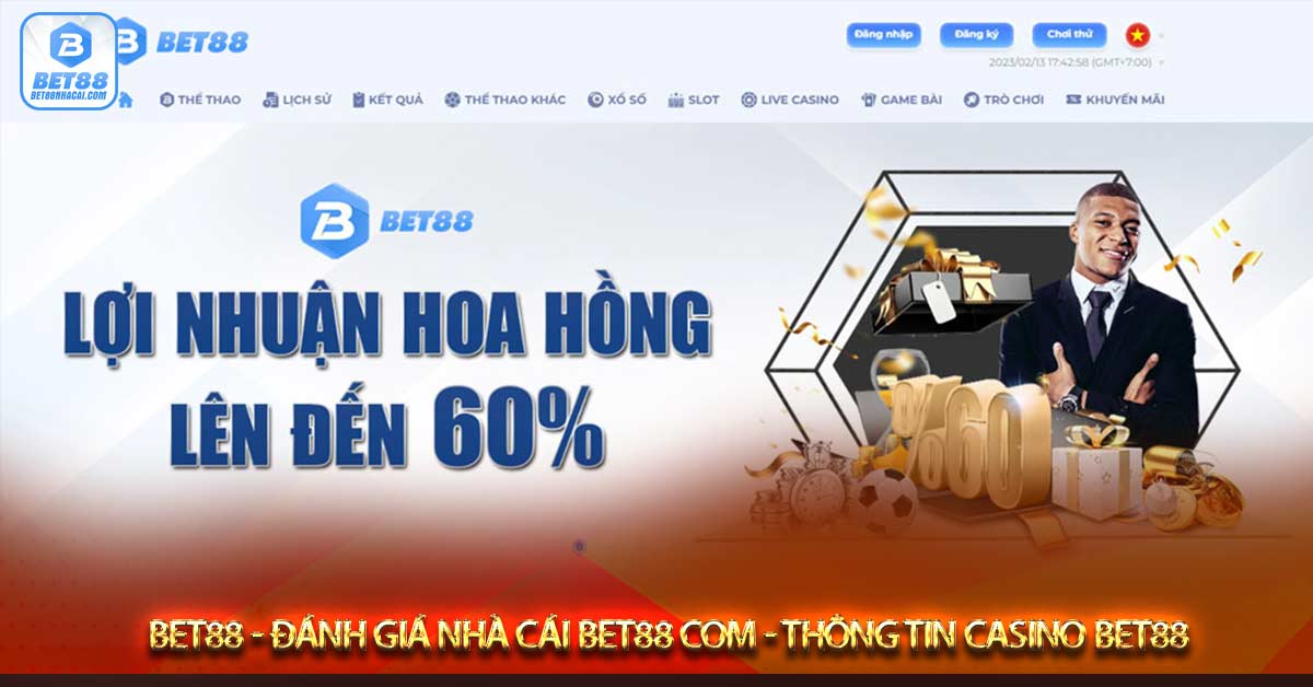 Bet88 - Đánh giá nhà cái bet88 com - Thông tin casino bet88